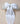 White Mulberry Silk Bow - Medium
