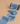 French Blue Silk Velvet Ribbon
