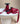 Cherry Red Silk Ribbon - NEW lengths available
