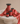 Fire Orange Silk Ribbon
