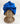 Navy Mulberry Silk Hair Wrap