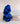 Navy Mulberry Silk Hair Scrunchie - Medium