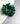 Christmas Green Mulberry Silk Hair Scrunchie - Large